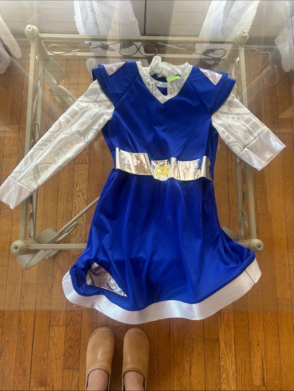 Zombies 3- Disney Blue and Silver Girls' Space Hero Costume